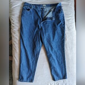 Plus size L.L. Bean Original Fit/ Relaxed Jeans, 100% Cotton, 22 wide, like new